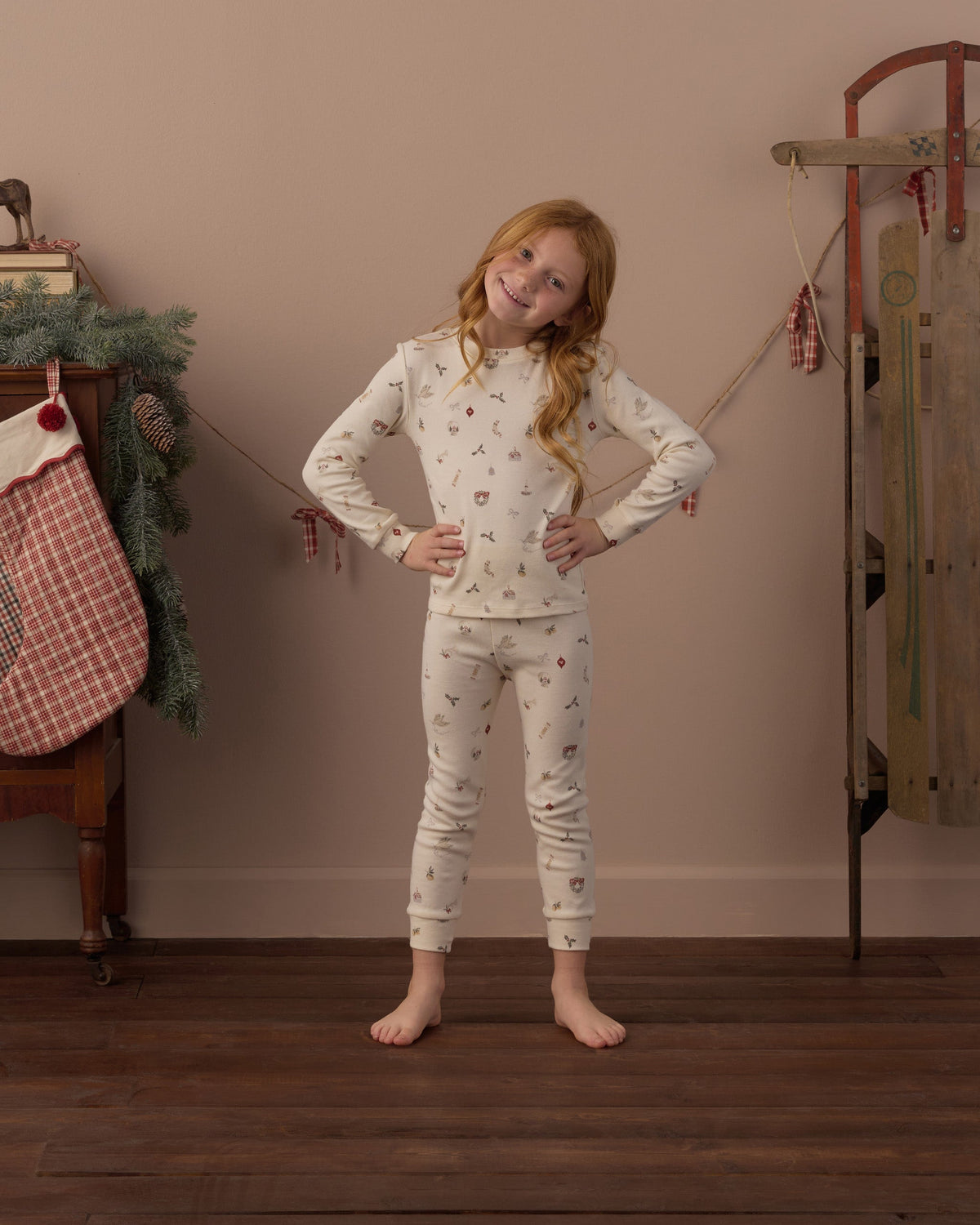 Rylee + Cru Organic Long Sleeve Pajama Set – Favorite Things, official photo 2