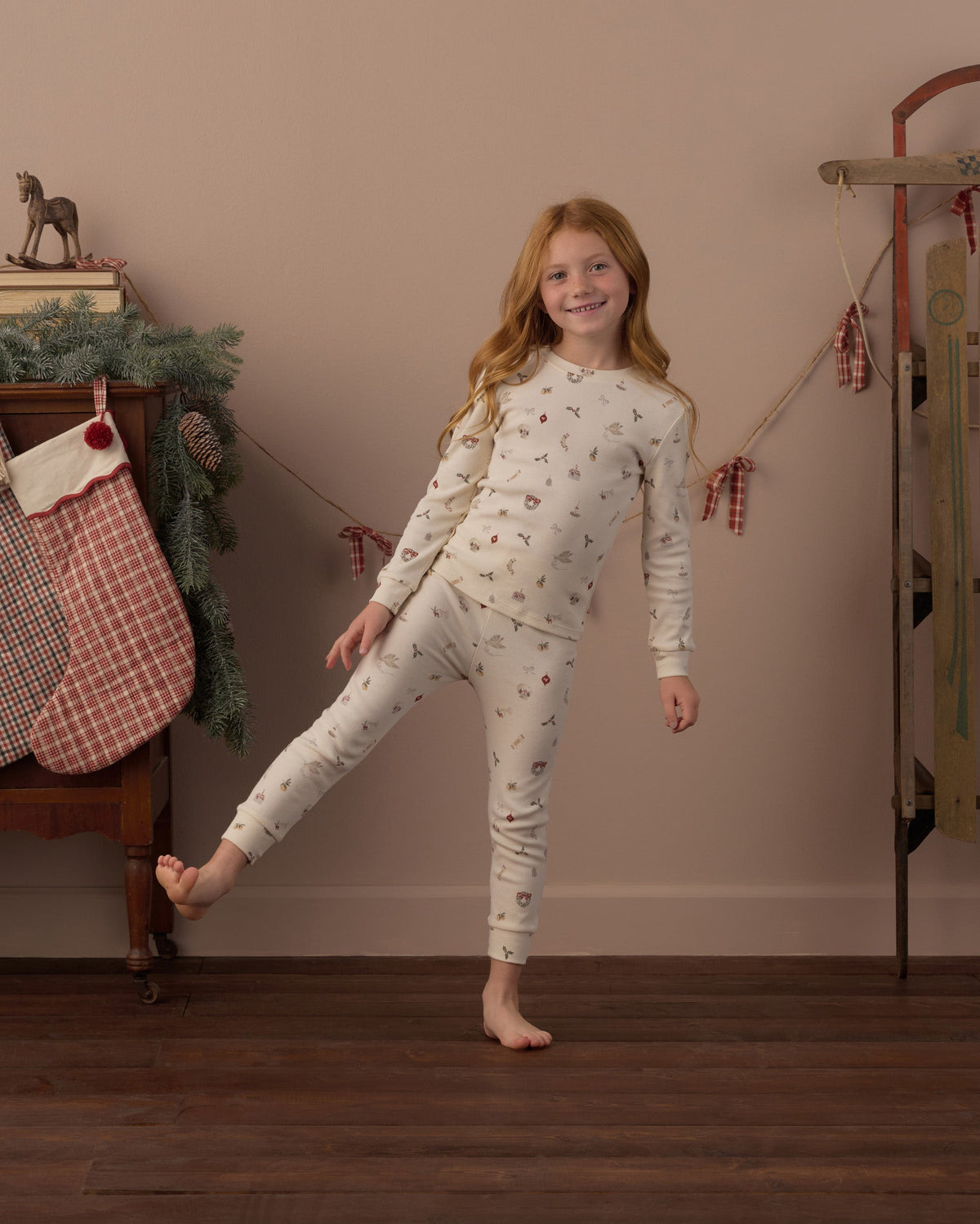 Rylee + Cru Organic Long Sleeve Pajama Set – Favorite Things, official photo 3
