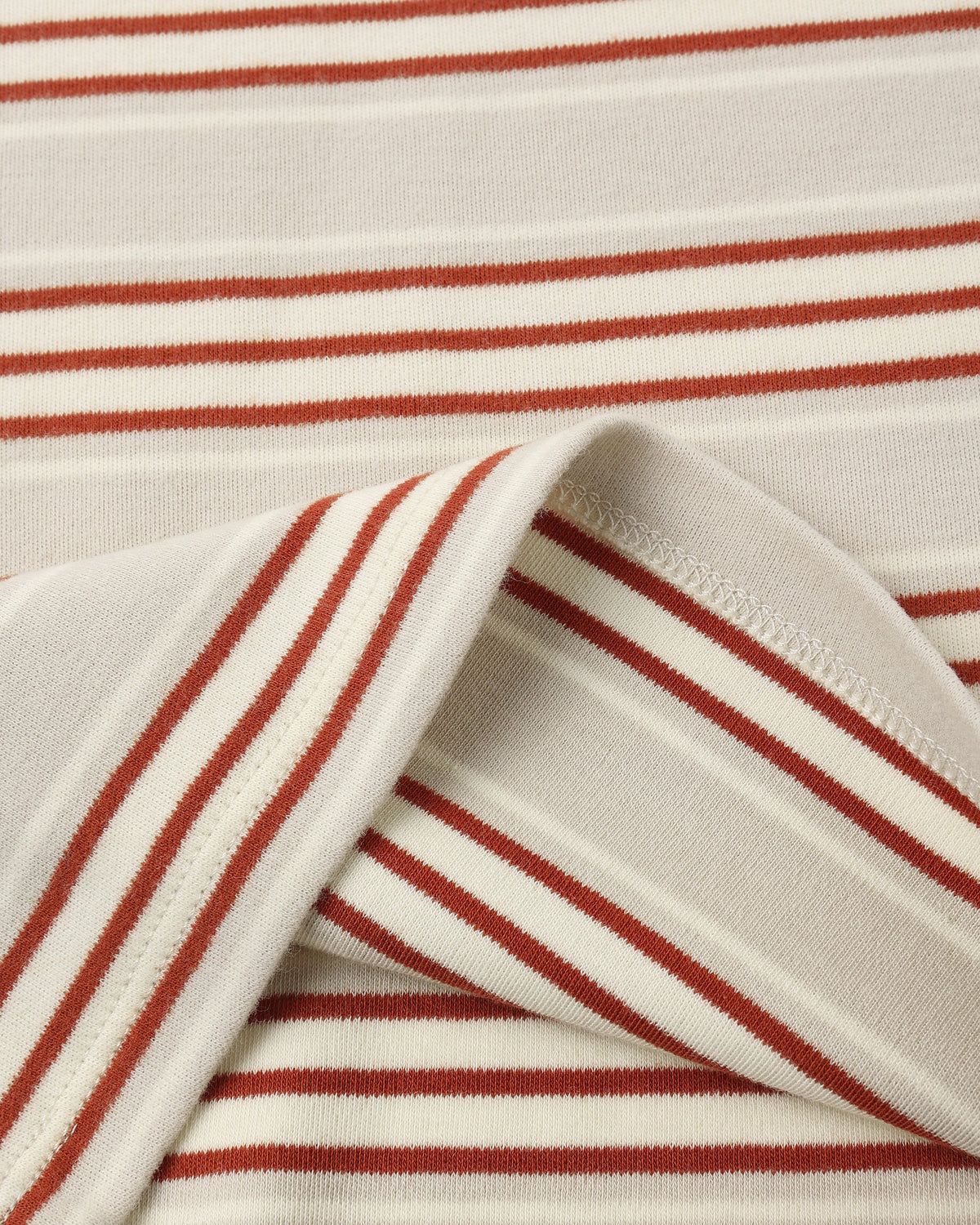 Rylee + Cru Organic Long Sleeve Pajama Set – Holiday Stripe, official photo 7