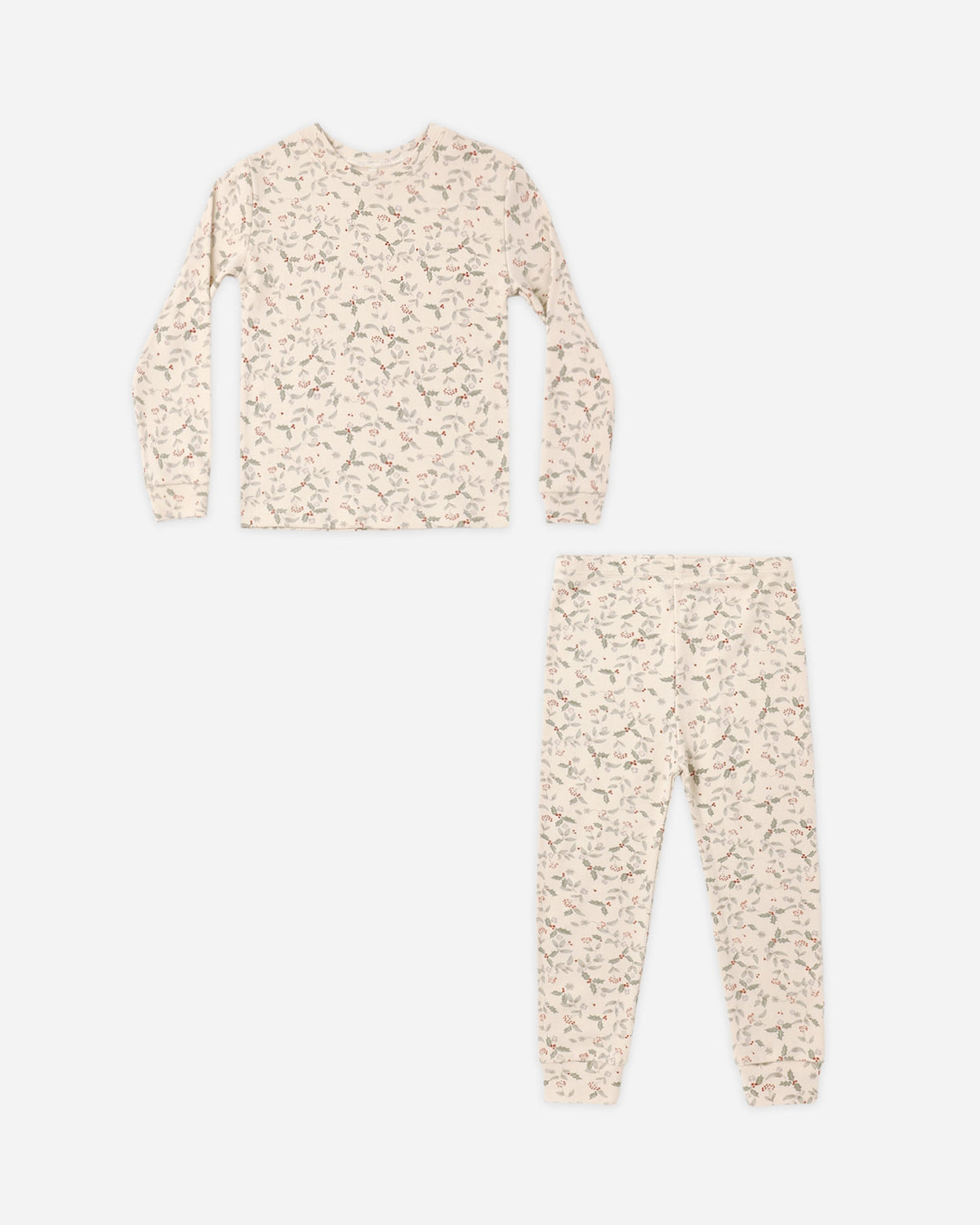 Rylee + Cru Organic Long Sleeve Pajama Set – Holly Fleur, official photo 1