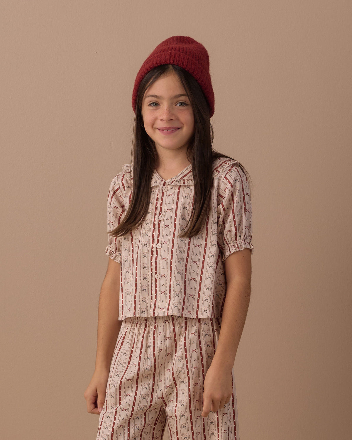 Rylee + Cru Ruffle Pajamas – Candy Cane Lane, official photo 4