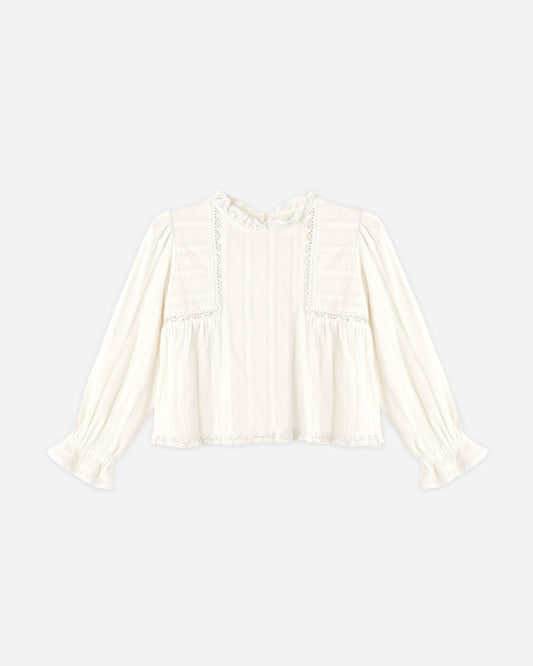 Rylee + Cru Cecile Blouse Natural