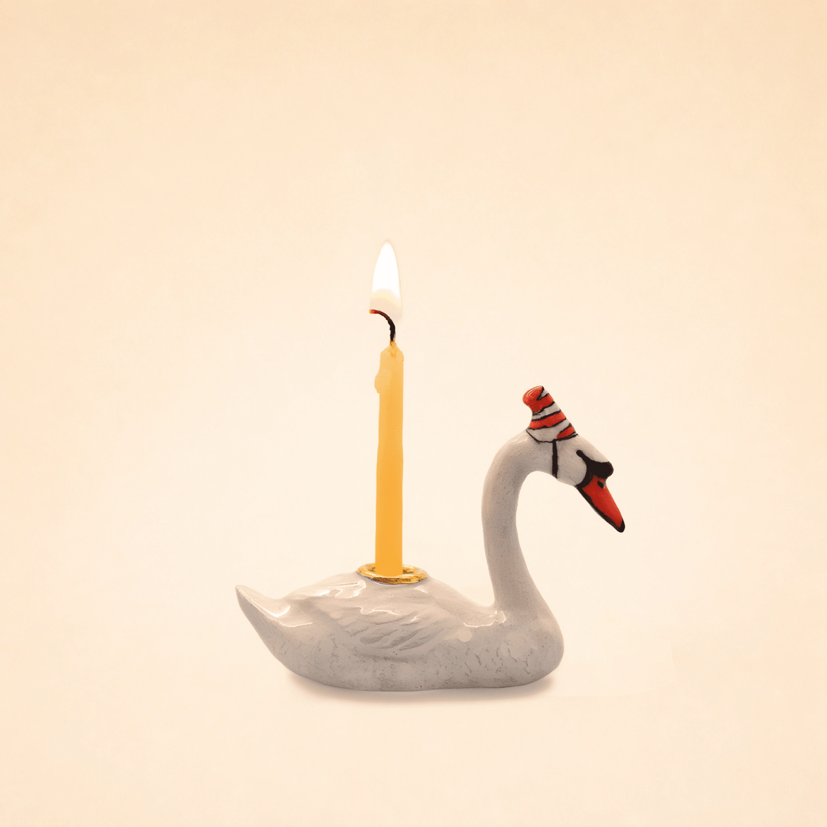 Camp Hollow Swan Cake Topper
