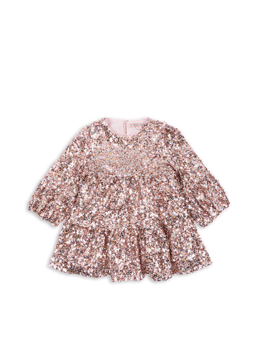 Konges Sløjd Lila Sequins Dress Grey/Rosa – view 1