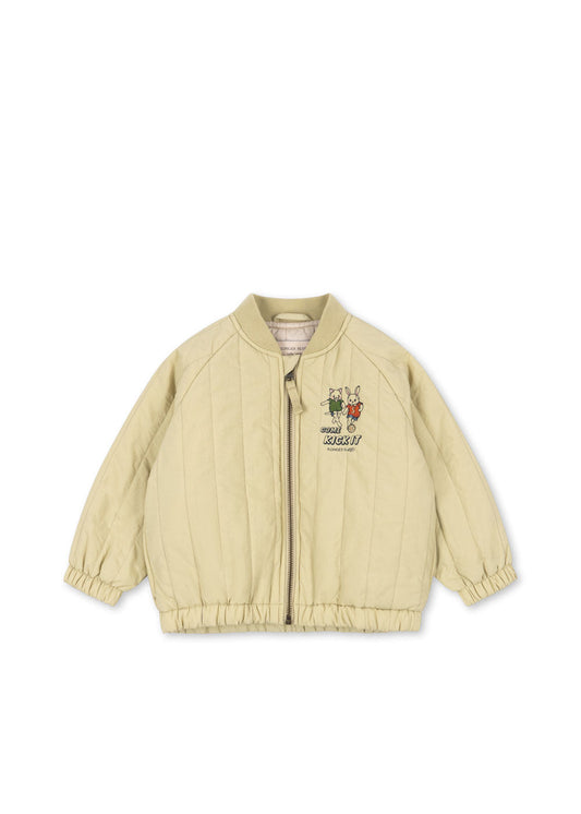 JUNO BOMBER JACKET - pale olive green – view 1