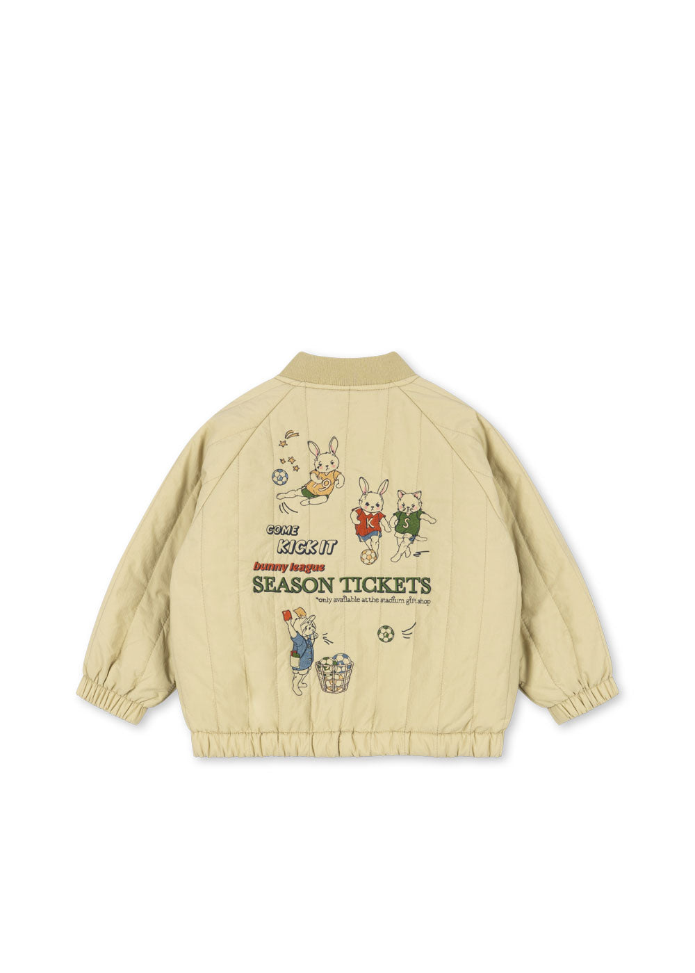 JUNO BOMBER JACKET - pale olive green – view 4
