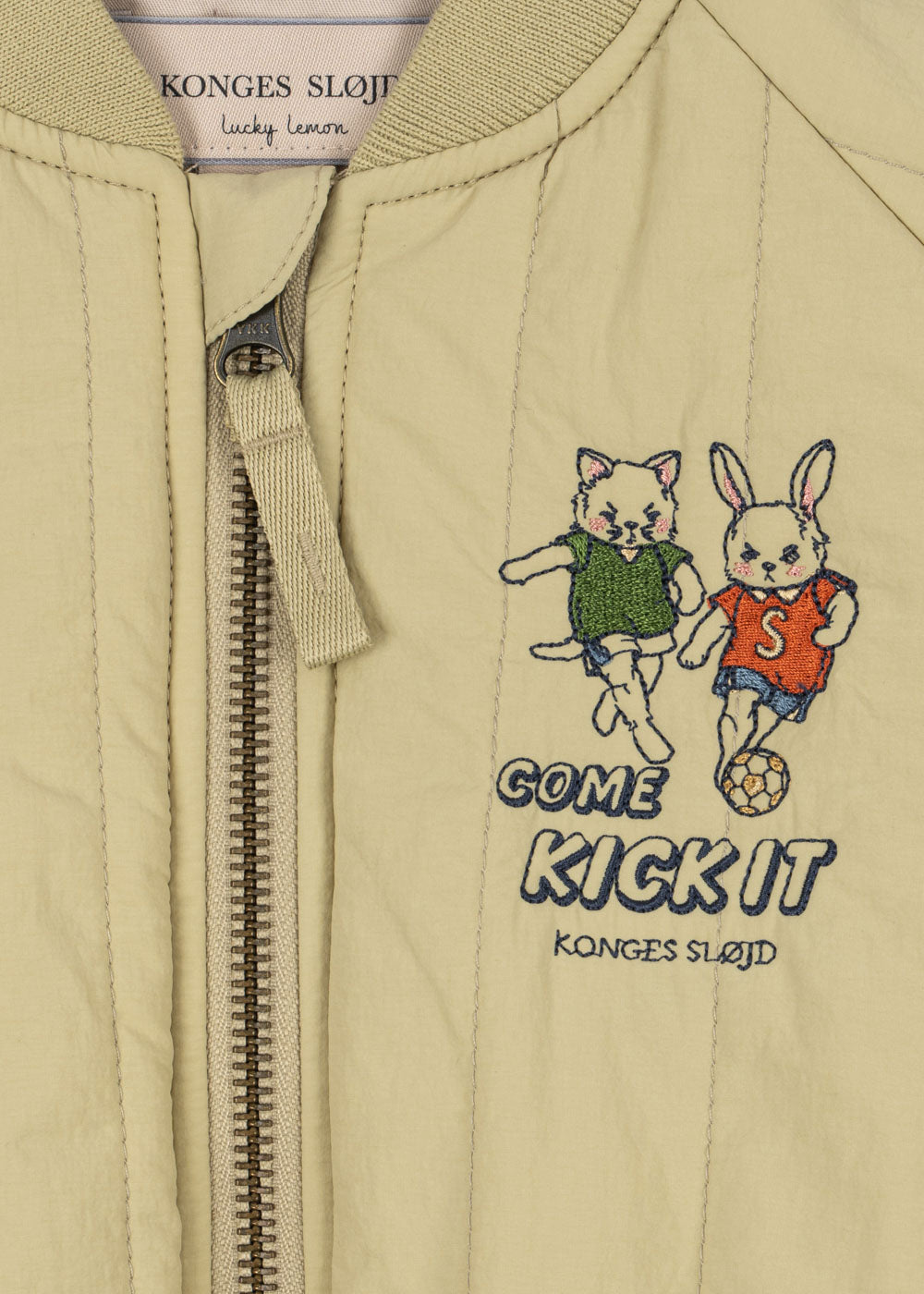 JUNO BOMBER JACKET - pale olive green – view 6
