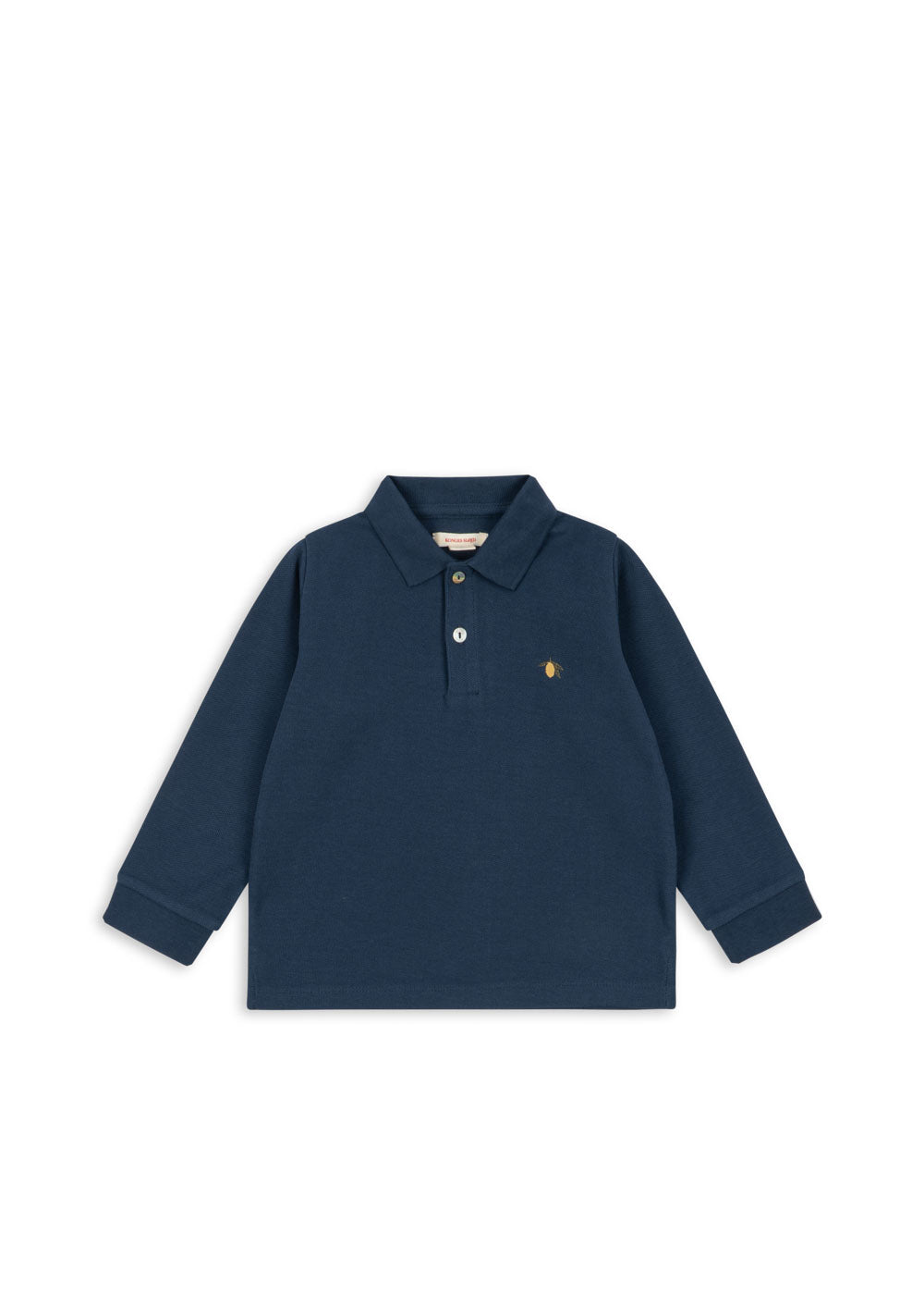 FLORIAN LONG SLEEVE POLO - spellbound – view 1