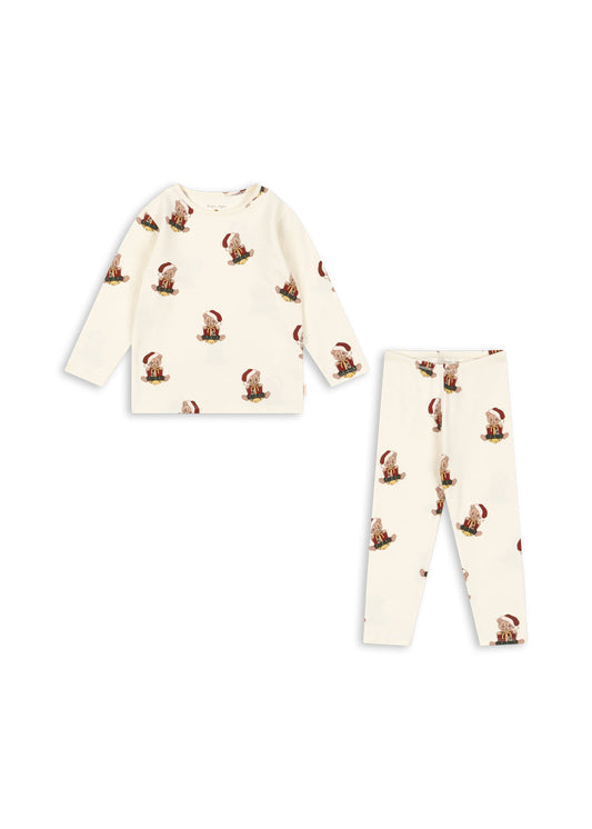 Konges Sløjd Basic Blouse/Pants Set | Teddy Bear