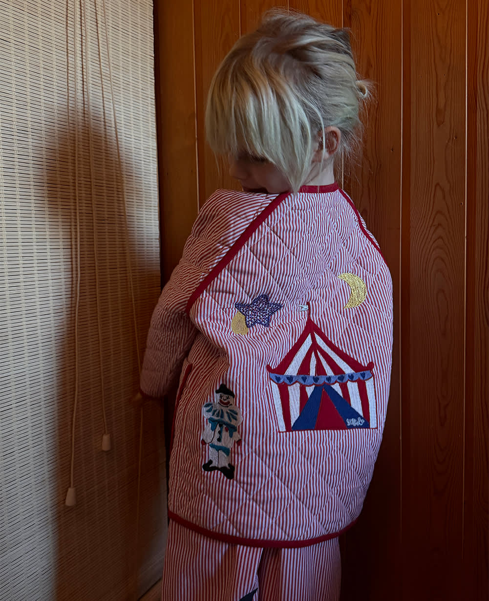 Vega MINI Jacket - Candy Stripes – official product image 1