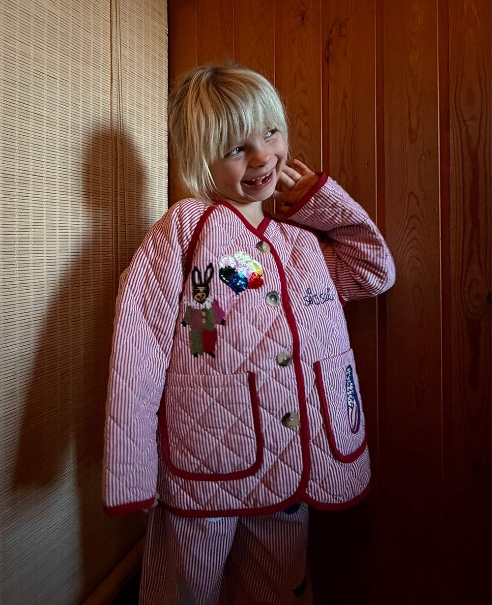 Vega MINI Jacket - Candy Stripes – official product image 2