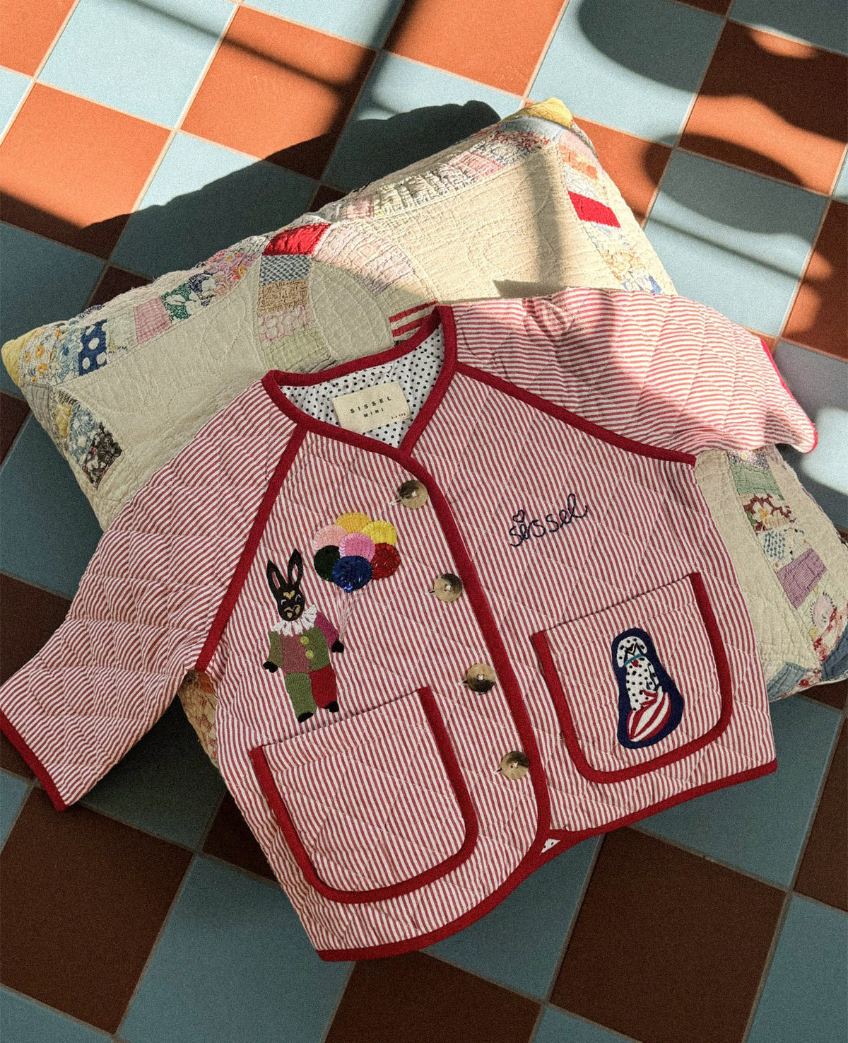 Vega MINI Jacket - Candy Stripes – official product image 6