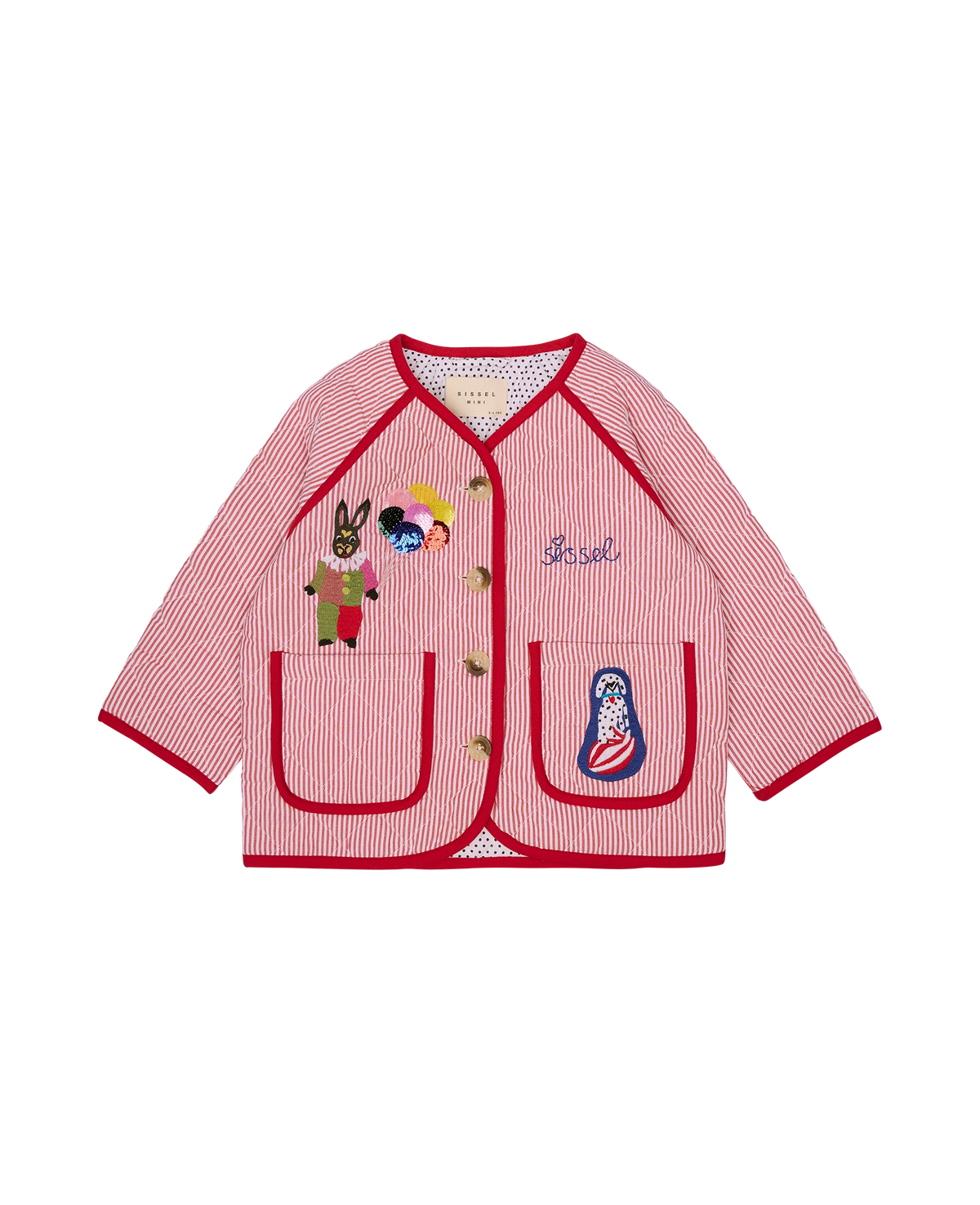 Vega MINI Jacket - Candy Stripes – official product image 9