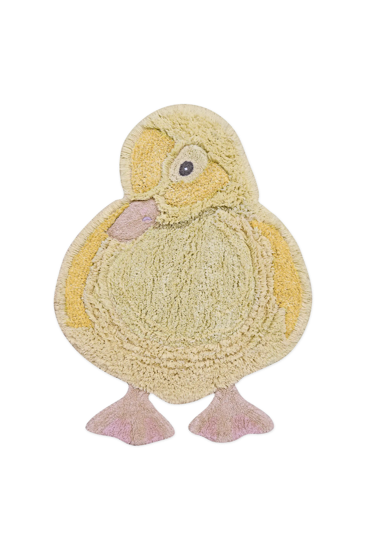 Lorena Canals Ducky washable yellow duck cotton rug