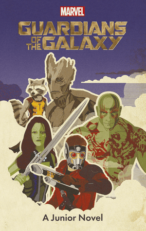 Guardians of the Galaxy: A Junior Novel Yoto audio card cover