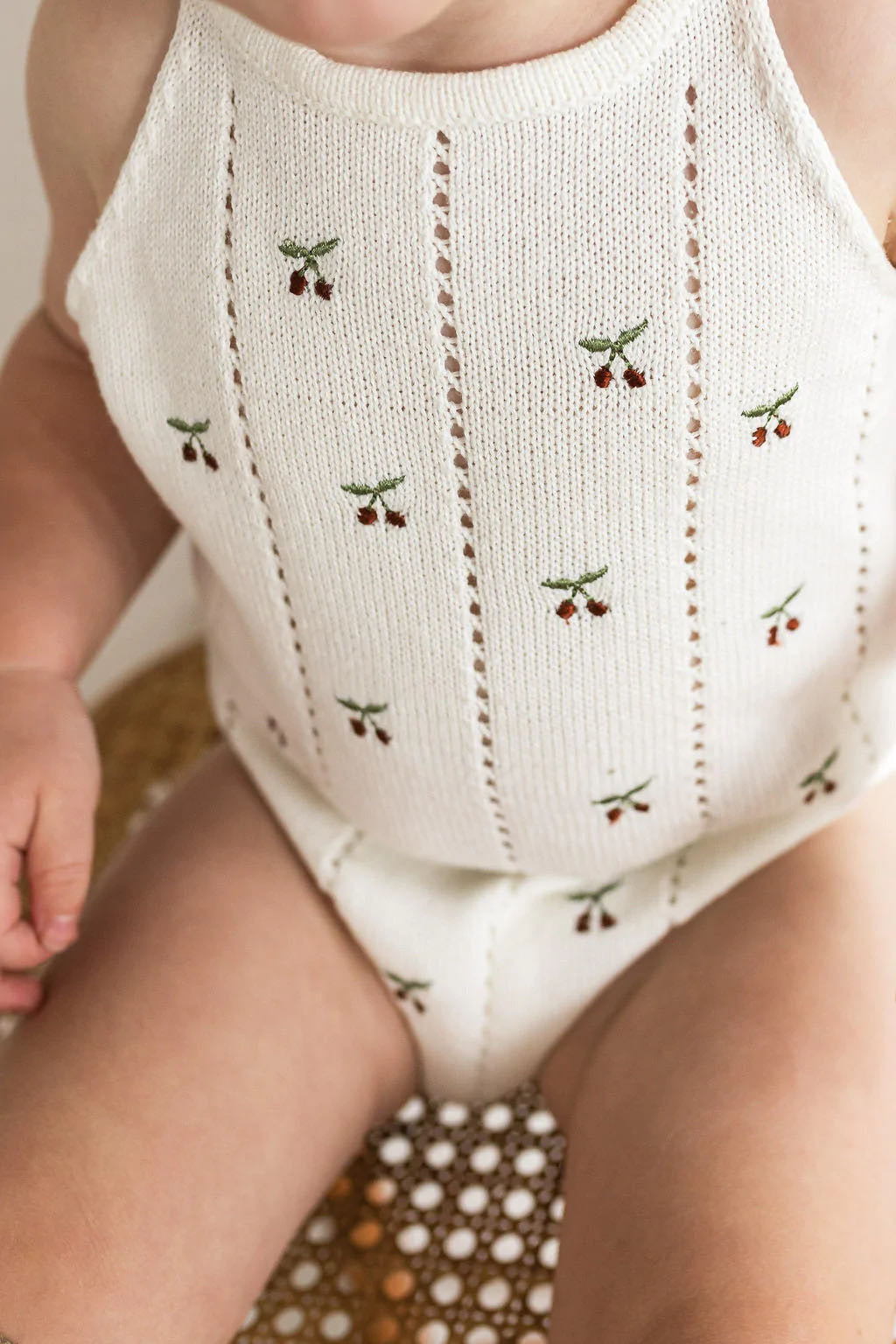 Heirloom Onesie-Cherries